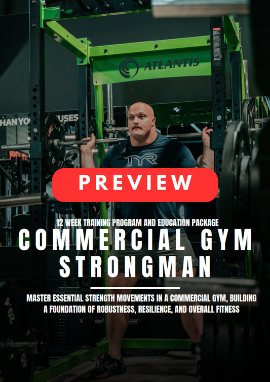 COMMERCIAL GYM STRONGMAN PREVIEW