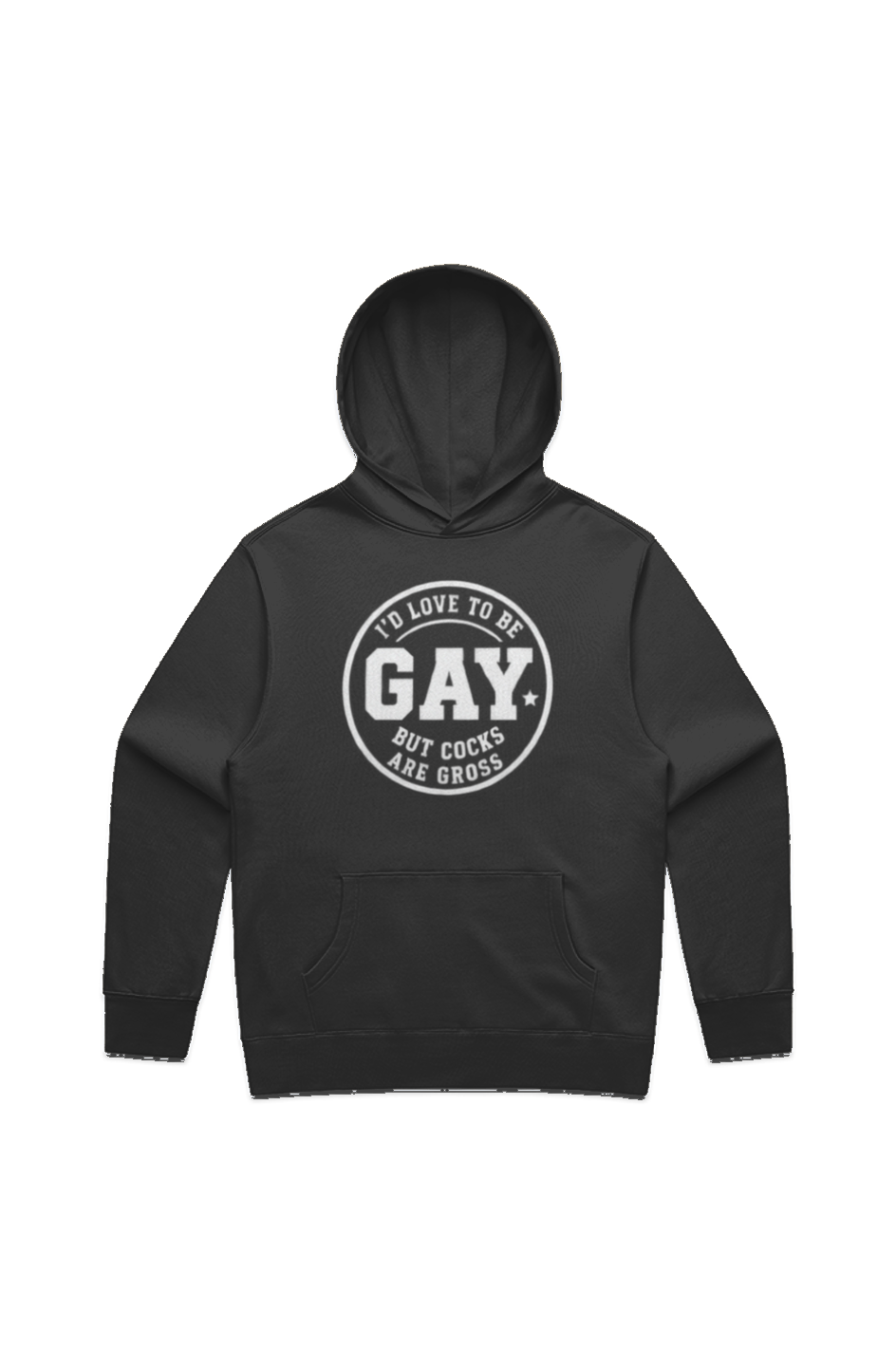 Cocks Are Gross Hoodie