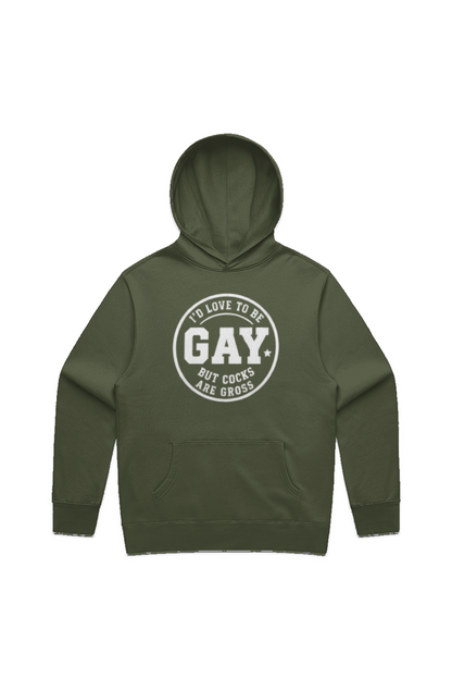 Cocks Are Gross Hoodie