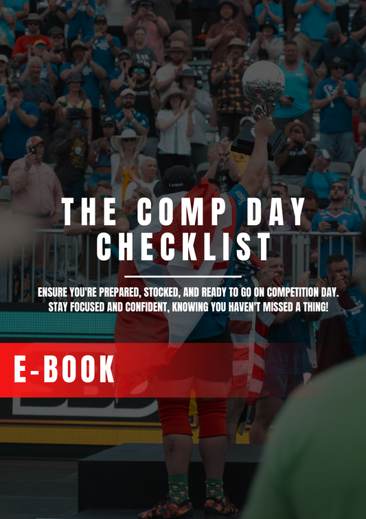 COMP DAY CHECKLIST