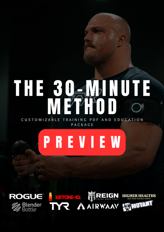 THE 30 MINUTE METHOD PREVIEW