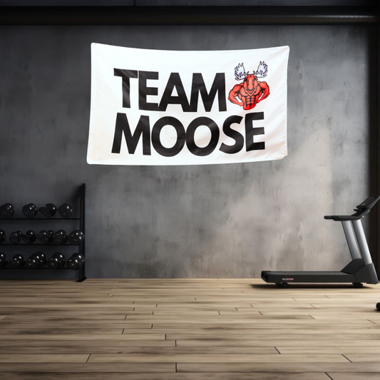 Team Moose Gym Flag